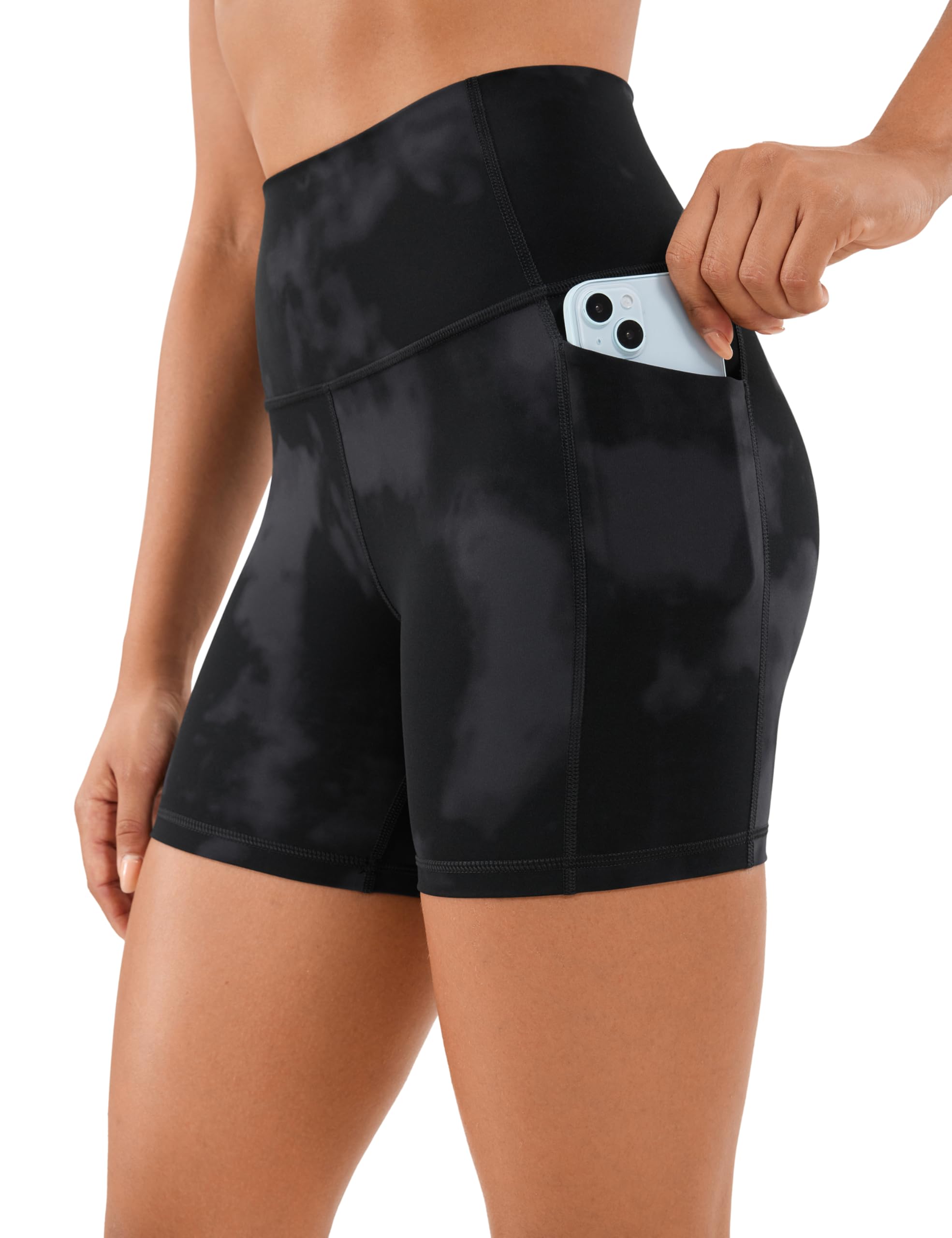 CRZ YOGA Biker Shorts Pockets 5"