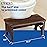 AZEN Wood Toilet Stool Squat Adult, Poop Stool for Bathroom Adults, Portable Toilet Potty Stools for Adults, 7 Inch Height