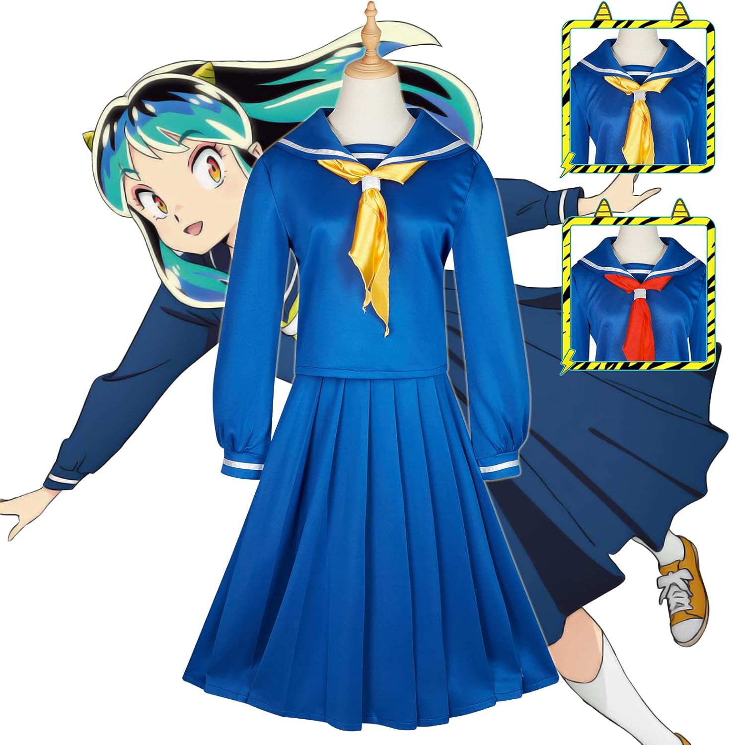 Amazon.co.jp: [XUDUOYU] うる星やつら ラムちゃん コスプレ 節分 鬼