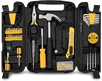 Kit de Ferramentas com 200 Peças e Maleta Organizadora, Jogo Completo para Reparos Domésticos, Manutenção e Projetos, Qualidade Profissional