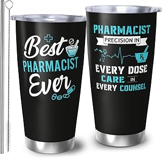 Pharmacist Gifts 20oz Tumbler, Gift for Female Pharmacists