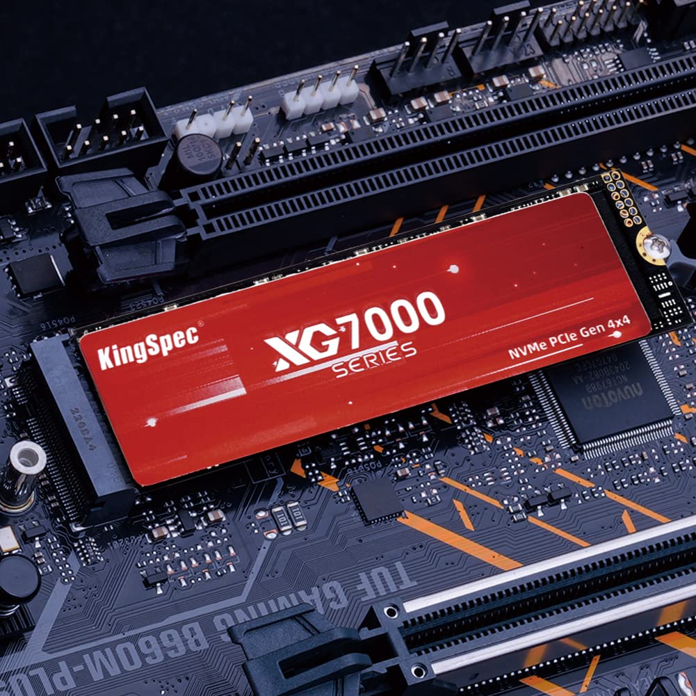 Amazon | KingSpec XG7000 4TB SSD M.2 NVMe 2280 PCIe Gen 4.0 x 4 