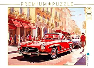 Comprar CALVENDO Puzzle de 1000 piezas, tamaño 64 x 48 cm, diseño de Mercedes-Benz 190SL