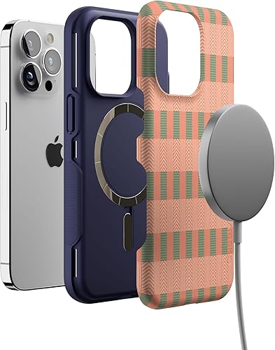 Vista 63 de Casely iPhone 13 Pro Case Compatible with MagSafe Blue Marble Case