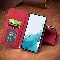 Vista 4 de Funda compatible con Xiaomi Poco X3 GT, tarjetero de piel sintética, compatible con Redmi Note 10 Pro (China) 5G con cierre magnético, soporte