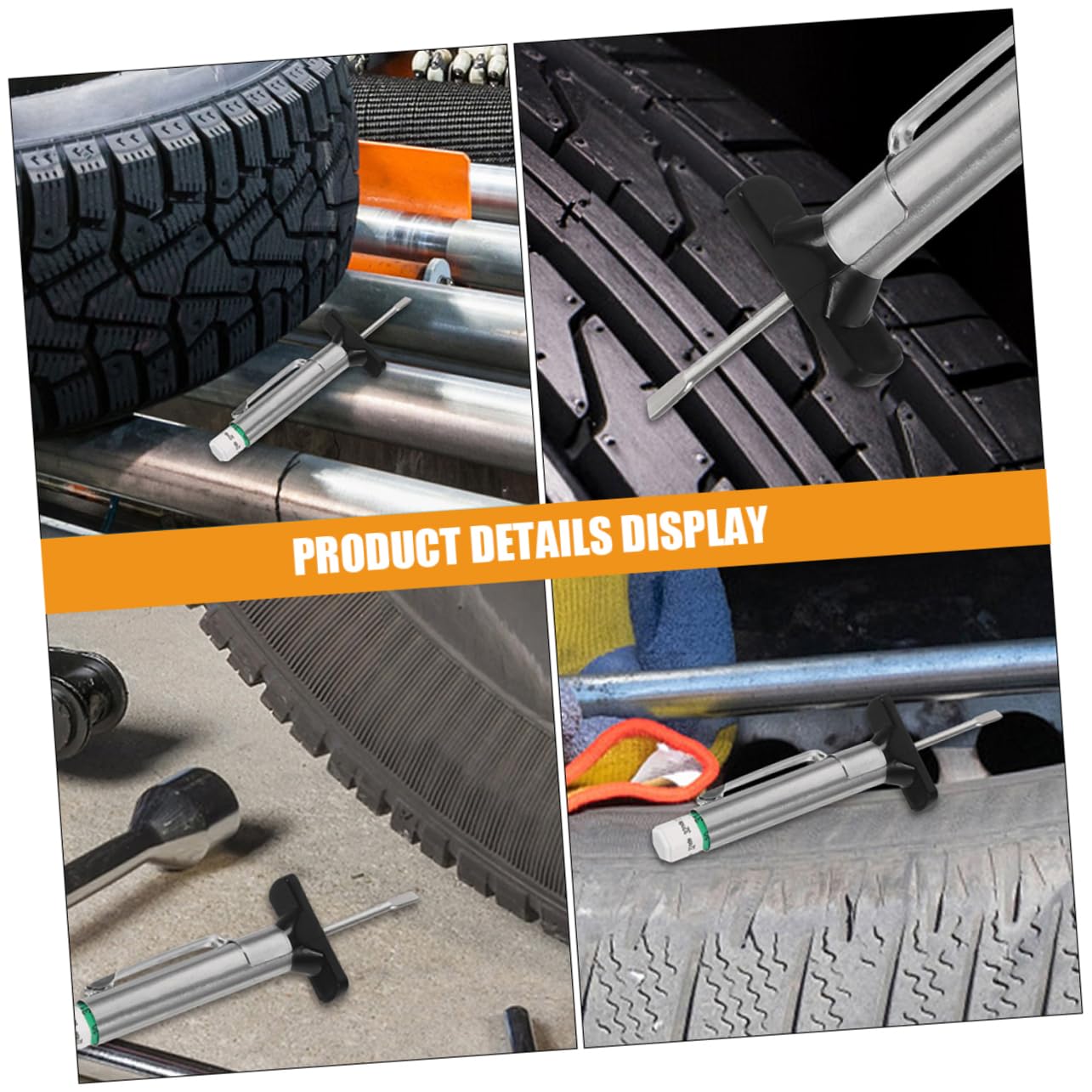 Precise Car Tread Depth Gauge Tool 0-25mm Auto Tire Gauge Depth for Mechanics Car Owners