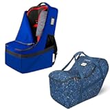 YOREPEK Car Seat Travel Bag, Car Seats Backpack for Air Travel, Infant Car Seat Travel Bag Compatible with All Nuna Pipa Car Seat and Base or Chicco KeyFit 30 and Base