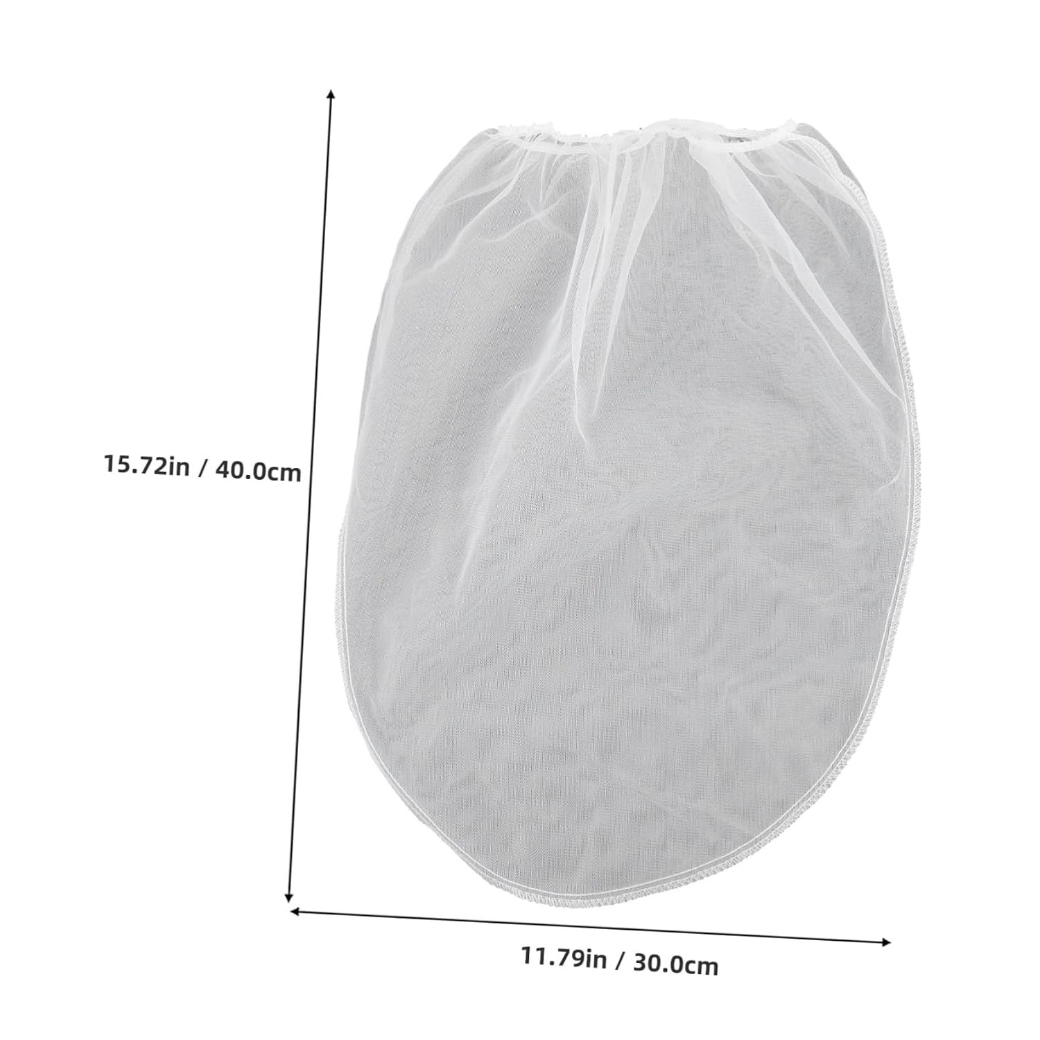 5Pcs Polyester Mesh Filter Bags with Elastic Mouth for Paint Liquids