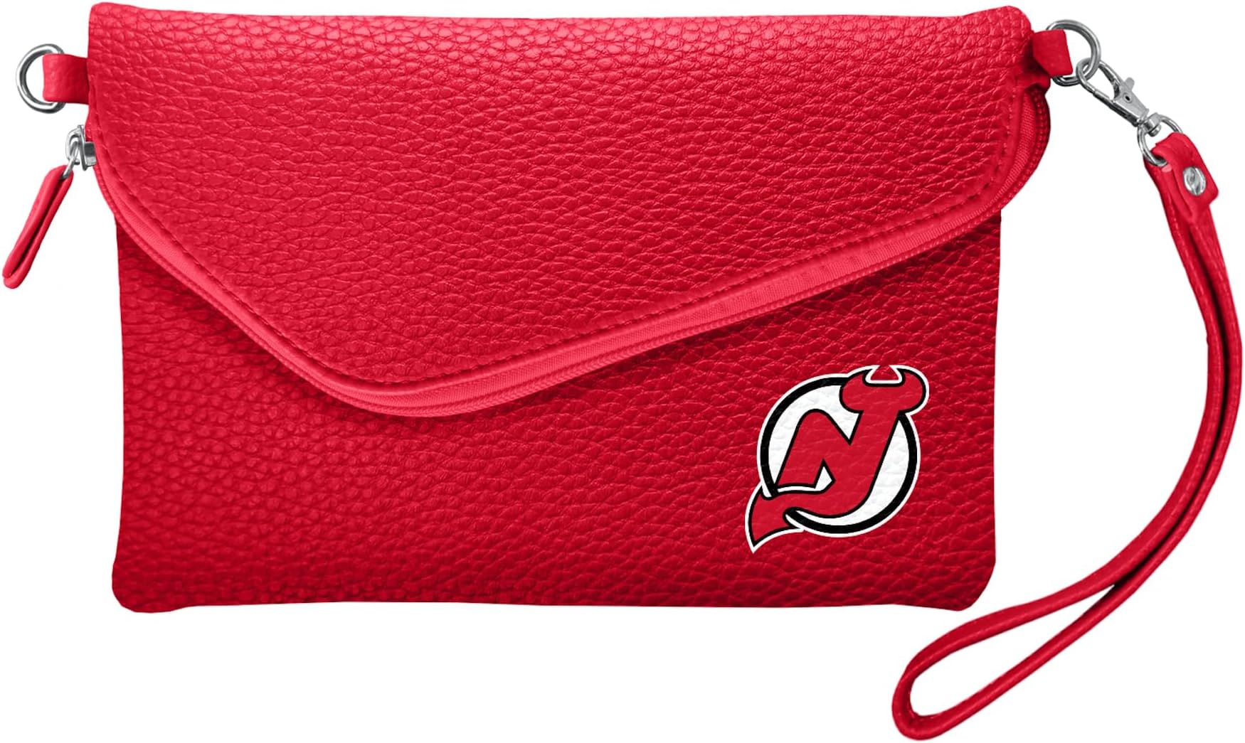 Littlearth Women's NHL Fold Over Crossbody Pebble Purse