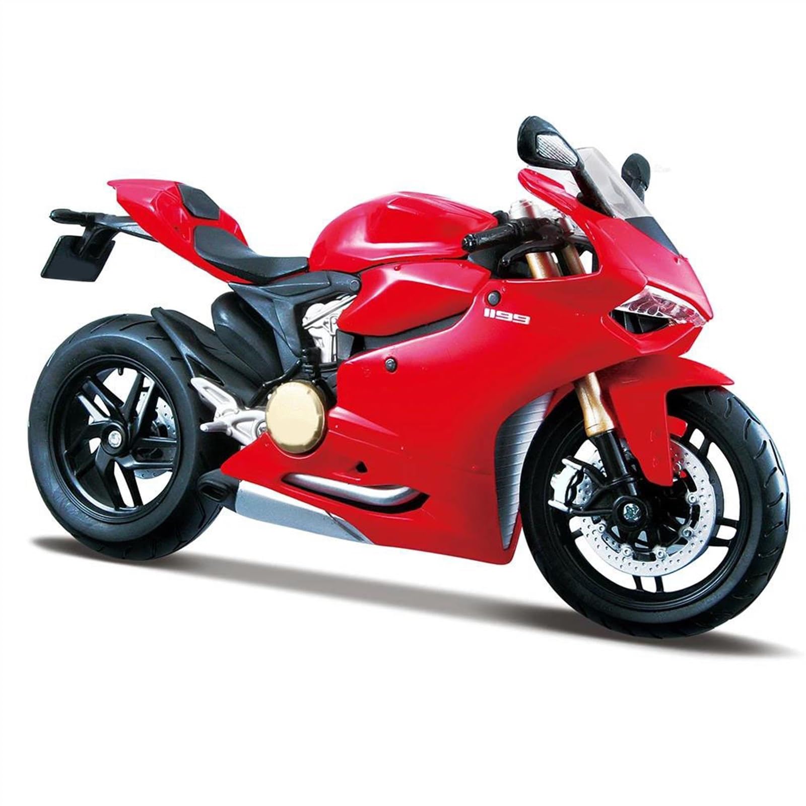 SEYXF Motorbike Toy for Ducati 1199 Panigale 1/12 Diecast Metal Motorcycle Model Motorbike Collectibles