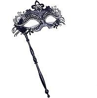 Vista 14 de Máscara veneciana para mujeres y hombres, para fiesta de disfraces, baile de graduación, Halloween, Mardi Gras