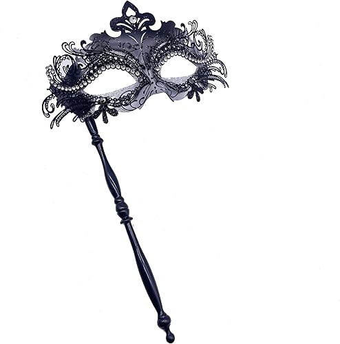 Miniatura 14 de Máscara veneciana para mujeres y hombres, para fiesta de disfraces, baile de graduación, Halloween, Mardi Gras