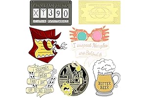 Cute Enamel Pins Set: Express Yourself with Harry Potter Magic