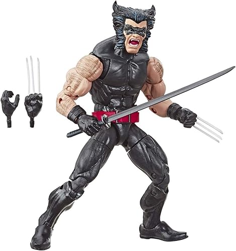 Marvel Figura de acción retro de la colección Wolverine (X-Men) de 6 pulgadas - Serie coleccionable de superhéroes