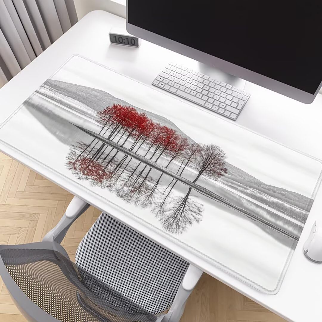 Tapis de Souris de Jeu Violet Tapis de Souris XXL 1600x800x3mm Tapis Souris Gaming Grand, avec Bords Surpiqués et Base en Caoutchouc AntidéRapant Surface, AméLiore La PréCision et La Vitesse D65