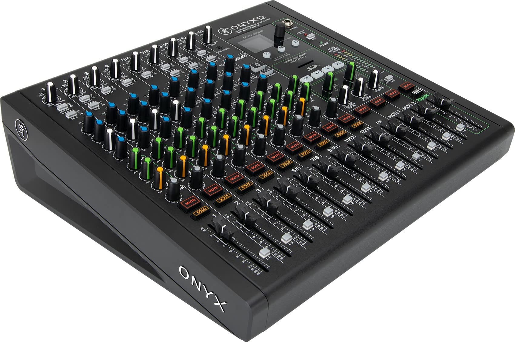 MACKIE Onyx12 USBミキサー 12ch マルチ録音 Amazon | MACKIE マッキー マルチトラックレコーディングUSB I/O内蔵 配信機器・PA機器・レコーディング機器