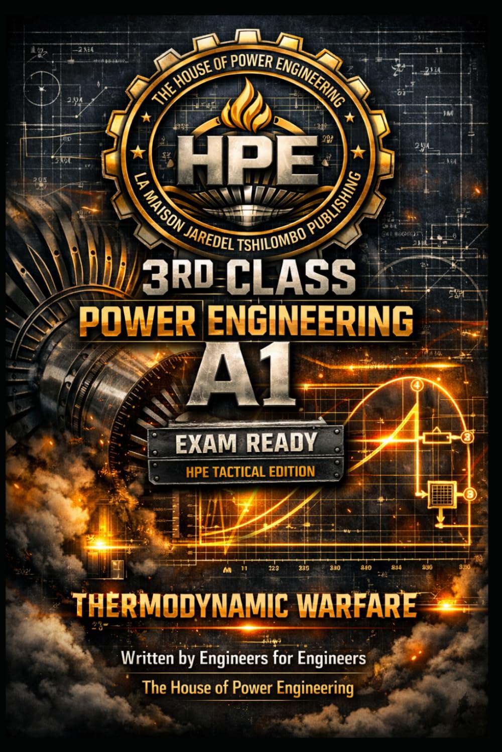 3RD CLASS POWER ENGINEERING A1; EXAM READY — HPE TACTICAL EDITION: THERMODYNAMIC WARFARE; Written by Engineers for Engineers