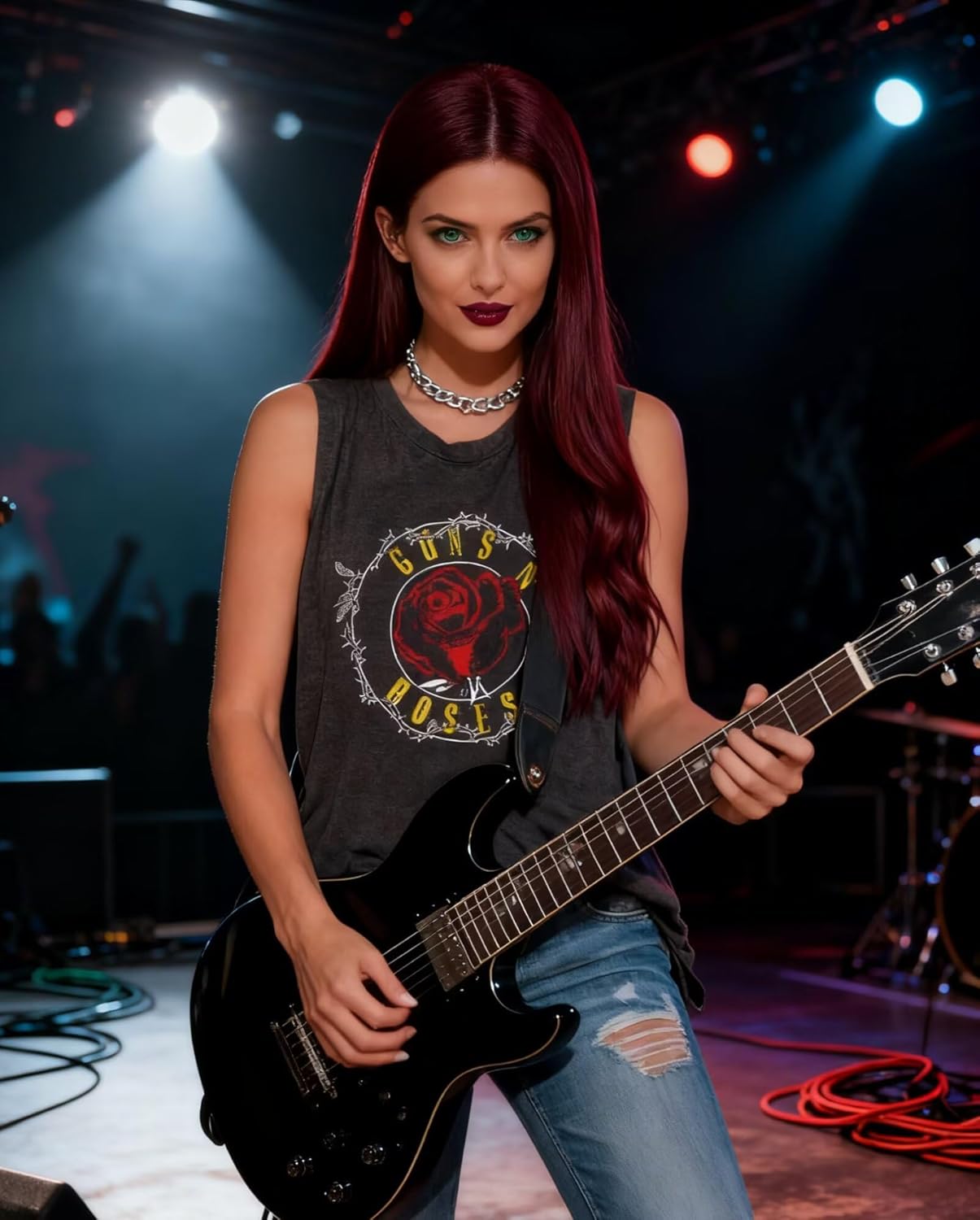 VKEGNIO Vintage Flower Tank Top Women Summer Graphic Sleeveless Tops Tank Bohemian Cute Print Casual Summer Shirts - Image 4