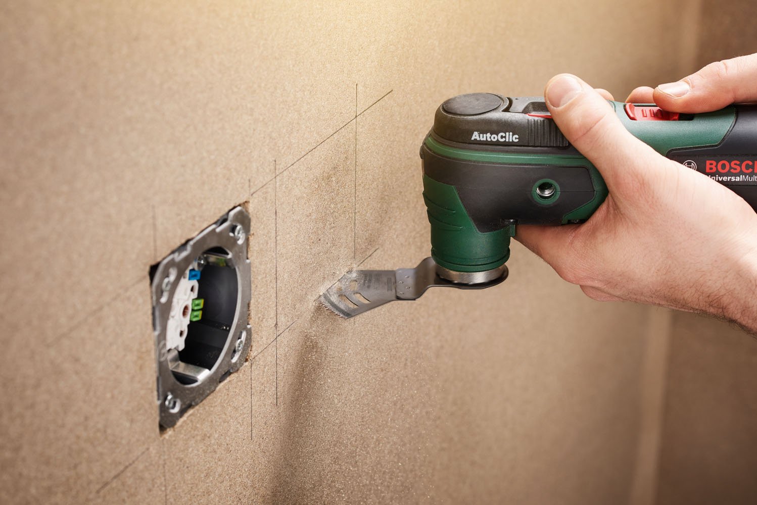 BOSCH ACCESORIOS 2609256F07 - Accesorio para multiherramienta AYZ 53 BPB: Multimaterial Dual-tec: DIY