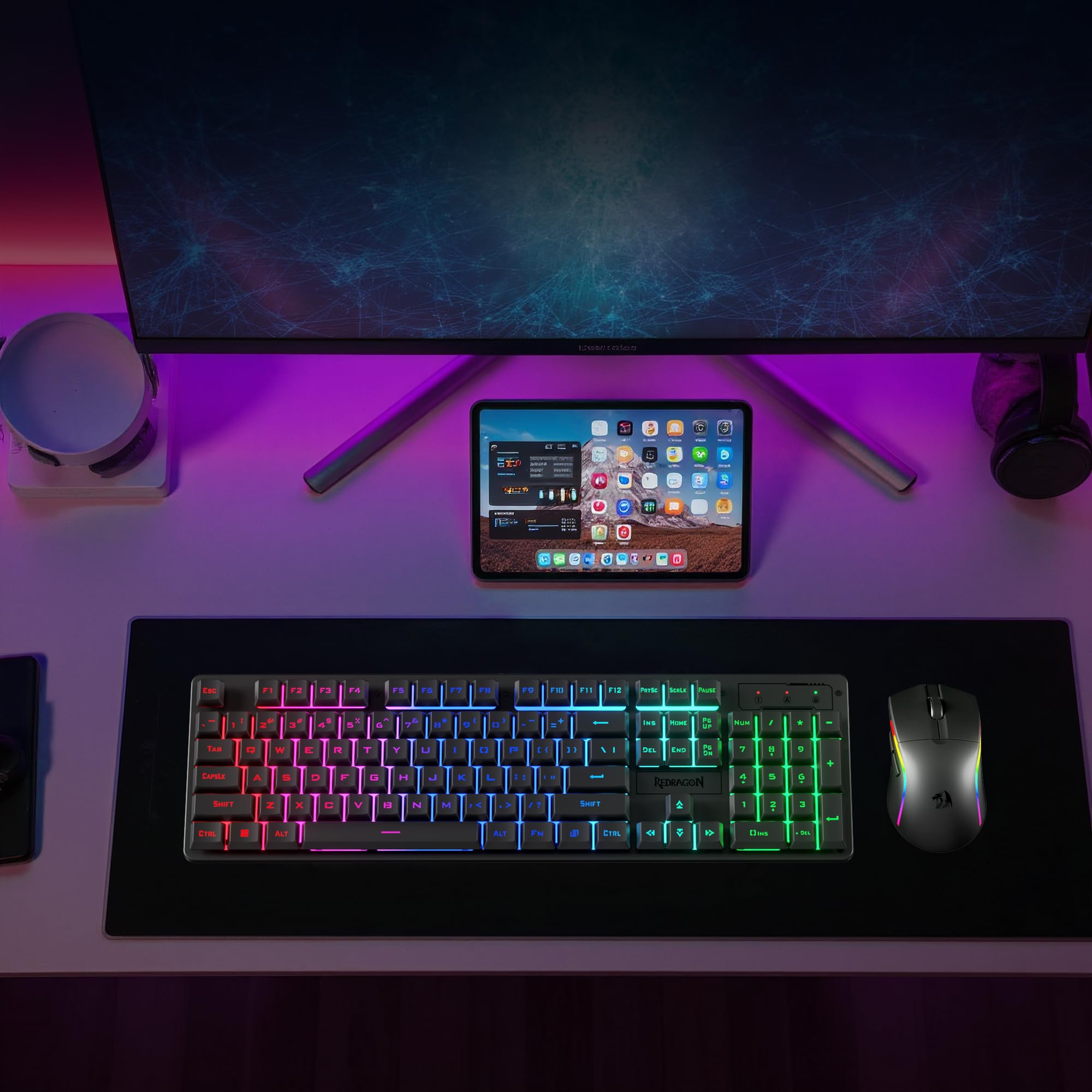 Redragon Tastiera e mouse da gioco -S107KS