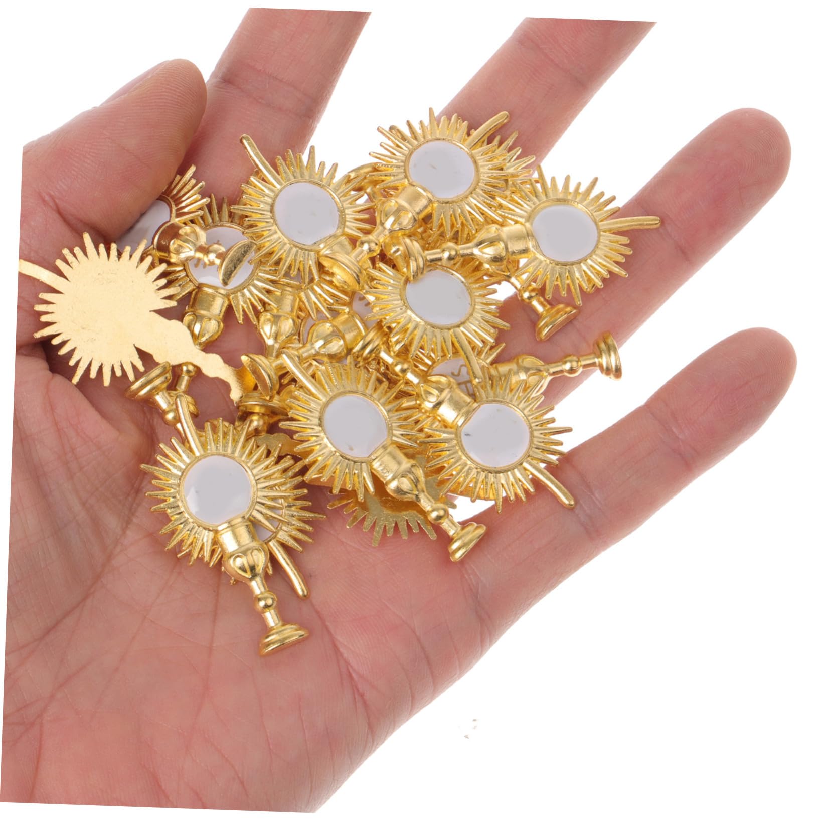 BESPORTBLE 60stücke Teiliges Religiöse Partydekorationen Heiliges Licht Ornamente Für Kirchenfeiern Robustes Design Für Religiöse Anlässe Und Fotorequisiten