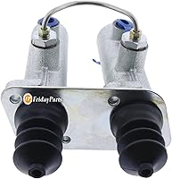 Vista 4 de FridayParts - Cilindro maestro de freno 167-8161 1678161 compatible con retroexcavadora Caterpillar CAT 416D 420D 424D 428D 430D 432D 438D 442D