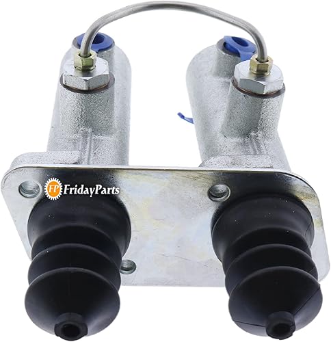 Miniatura 4 de FridayParts - Cilindro maestro de freno 167-8161 1678161 compatible con retroexcavadora Caterpillar CAT 416D 420D 424D 428D 430D 432D 438D 442D