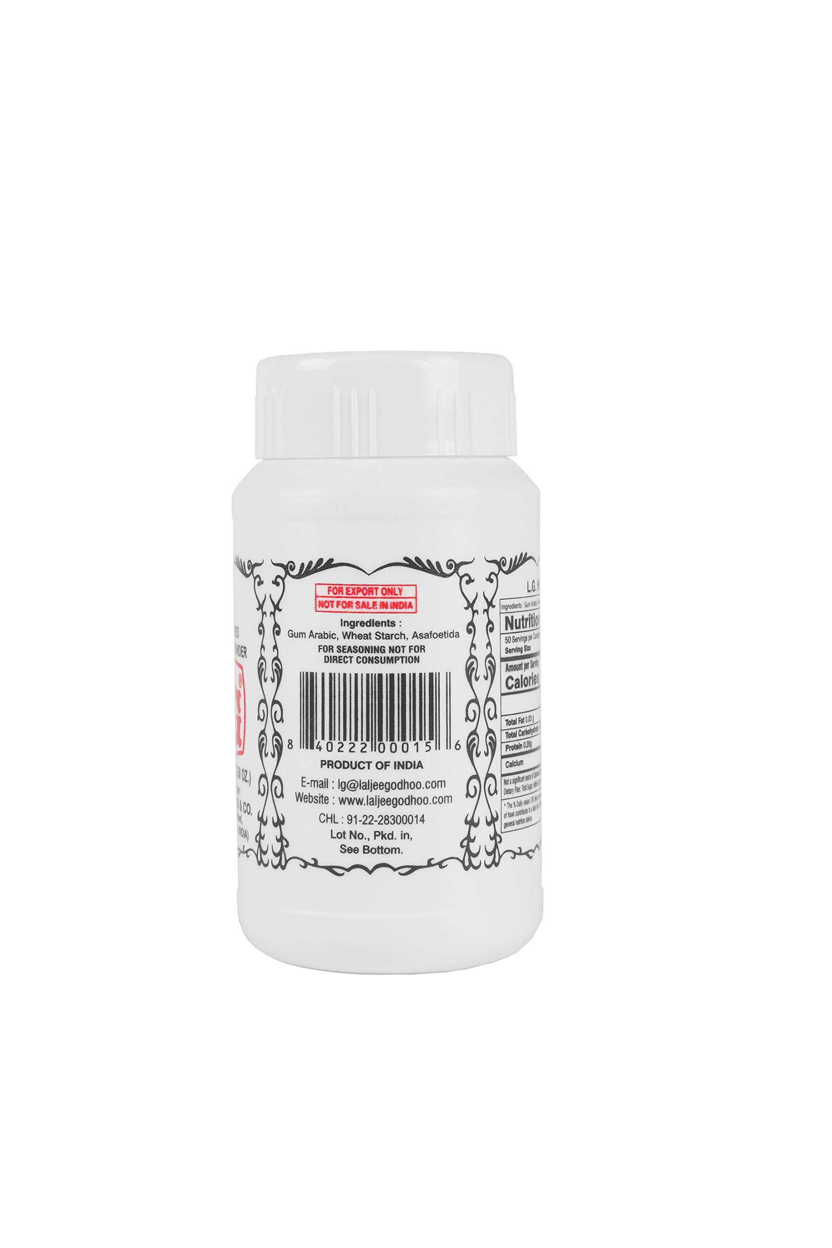 LG LALJEE GODHOO & CO. Compounded Asafoetida Powder-100Gms, Vegetable Masala - Image 2 thumbnail