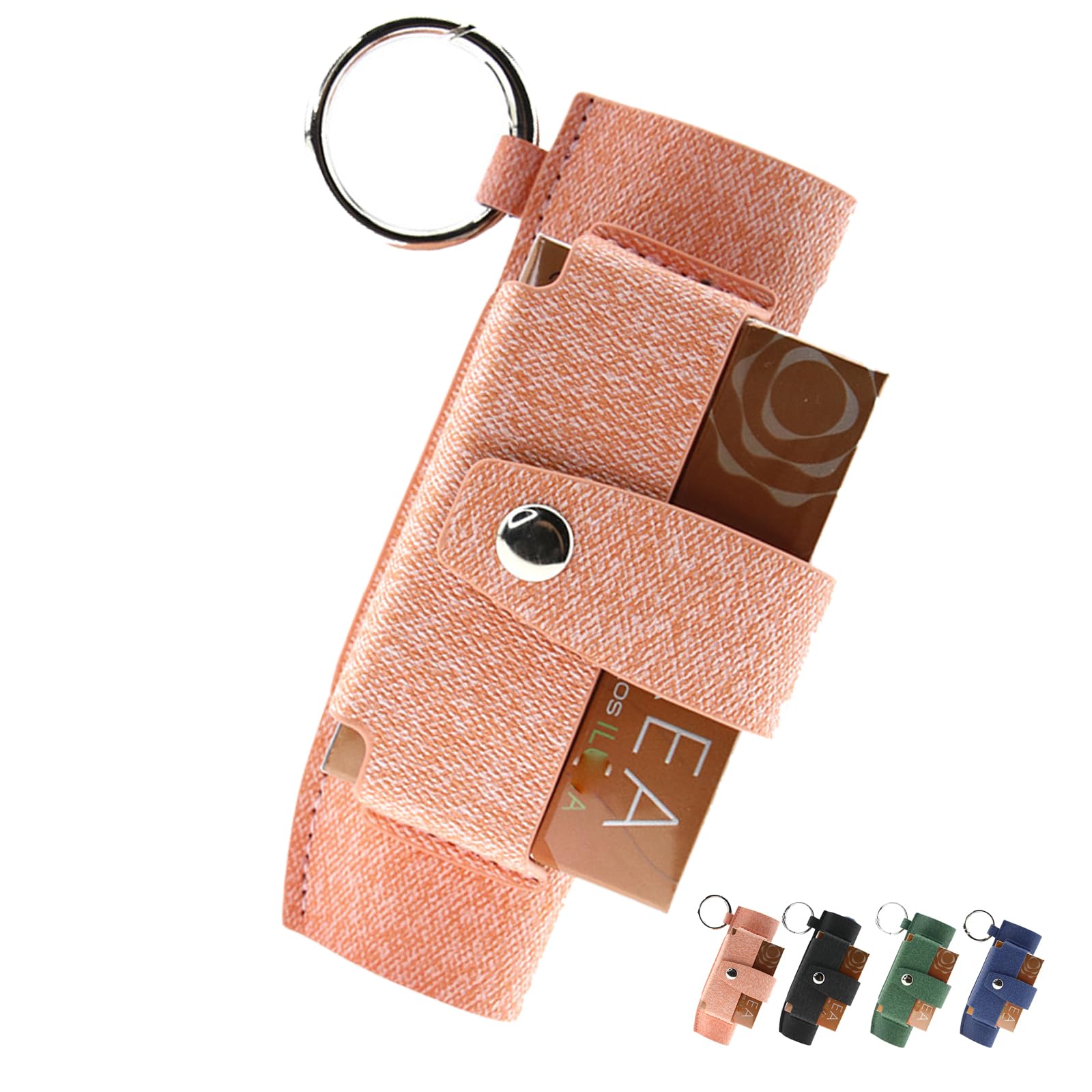 Custodia In Pelle PU Per IQOS Iluma One - Morbida, Antigraffio, Con Coperchio Protettivo, Rosa - 5