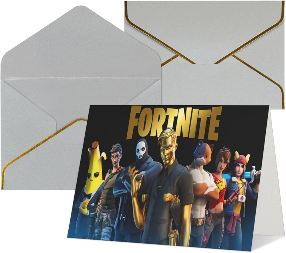 Amazon | メッセージカード フォートナイト 感謝カード サンキュー Amazon | メッセージカード フォートナイト 感謝カード サンキュー