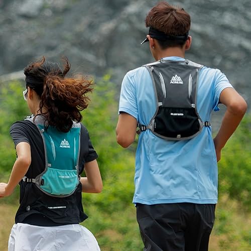 Miniatura 7 de JEELAD Running Hydration Vest Trail Backpack for Marathon Biking Hiking Cycling Outdoor
