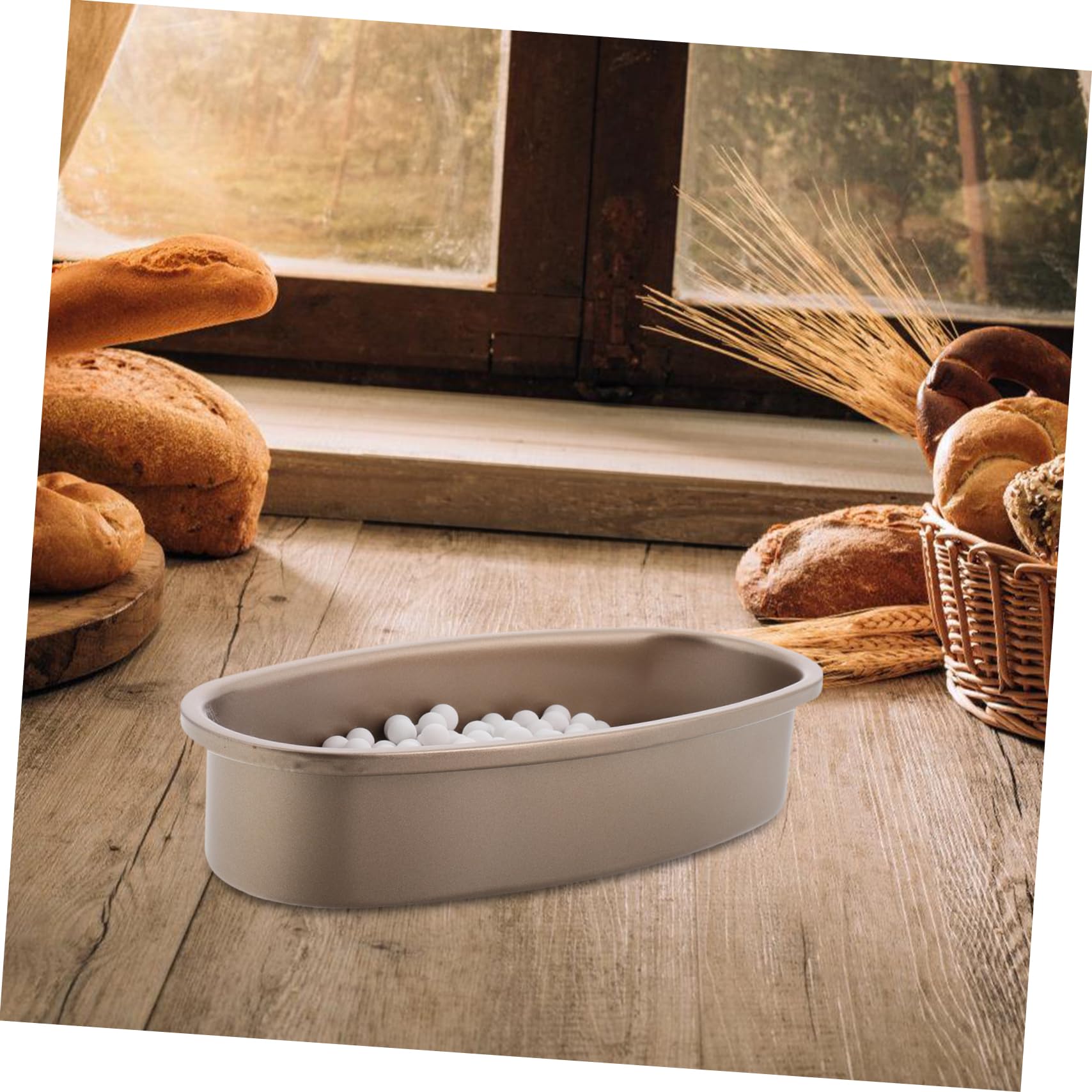 TOPBATHY Piedra Cerámica para Horno de 500g Distribución Uniforme del Calor para Pasteles y Tartas en Casa Bolsa de Tela y Bandeja para Hornear
