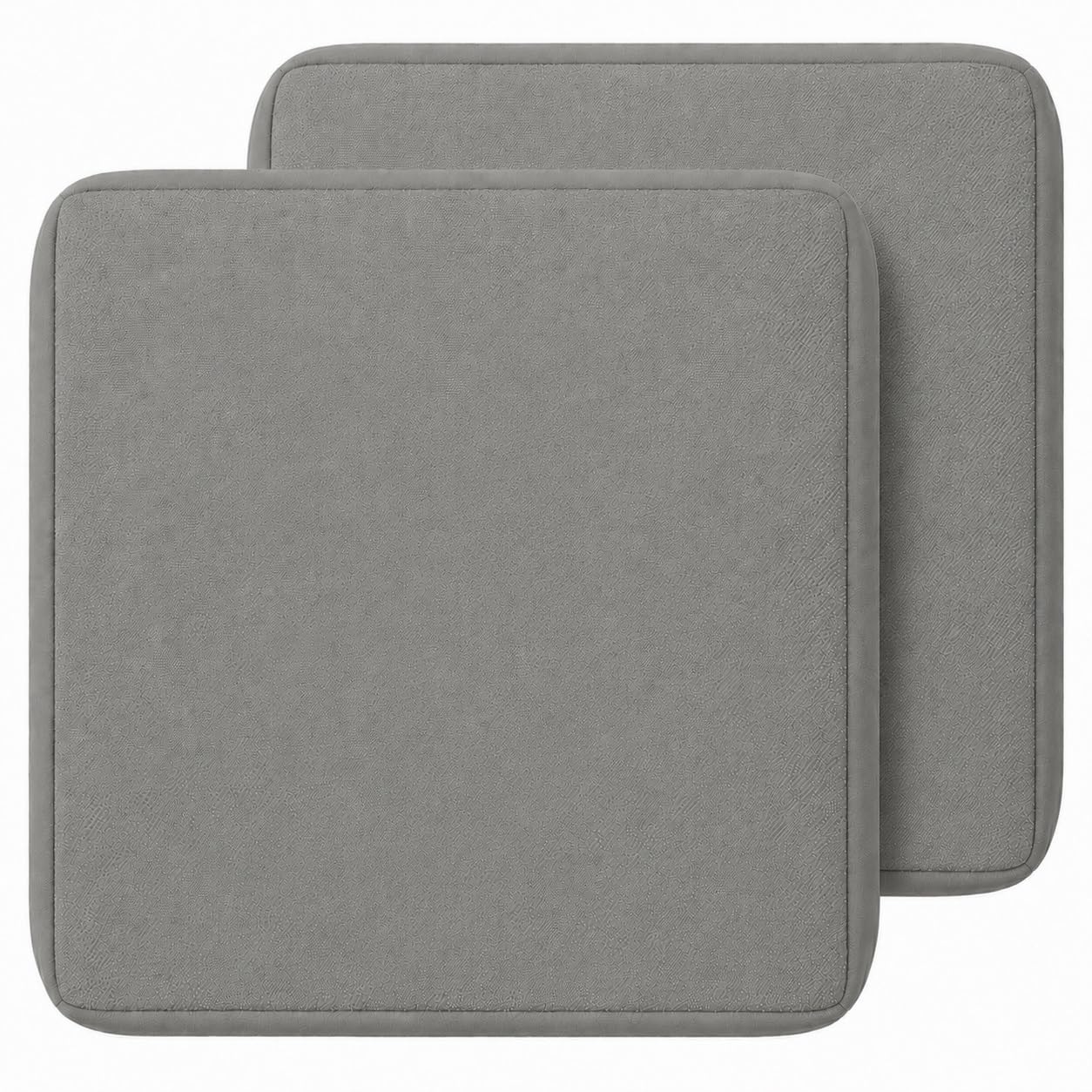 GZGLZDQ Outdoor Cushion Covers 1/2/4 Waterproof, Rattan Cushions Replacement Set with Zipper, Polyester, Durable Garden Furniture Covers for Patios(Light Gray,50 X 45 X 10 CM(1pc))