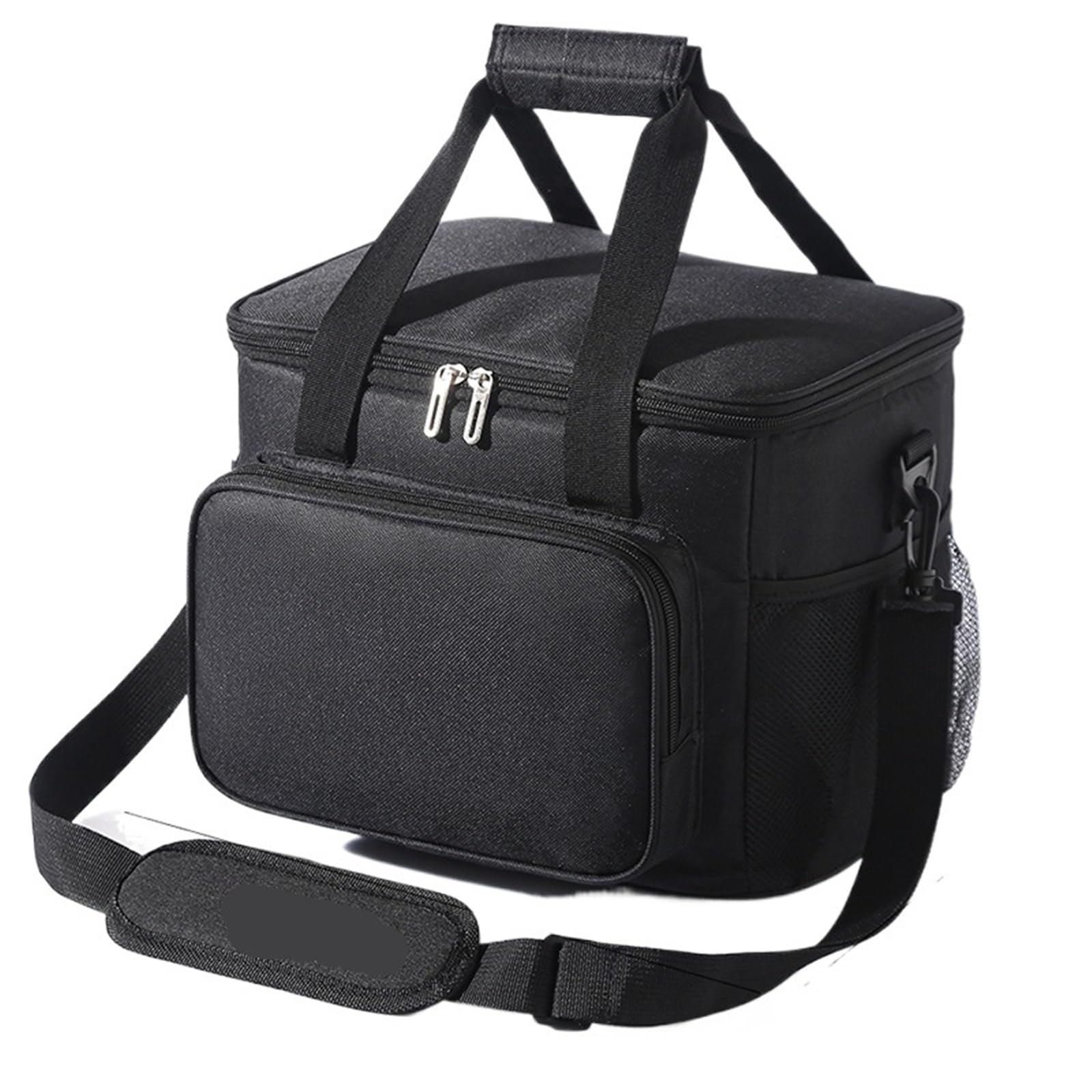 2 Stück verdickte Oxford-Tuch-Tragetasche, Kühler, Lunch-Tasche, Box, große tragbare Picknick-Aufbewahrungstaschen mit Schultergurt