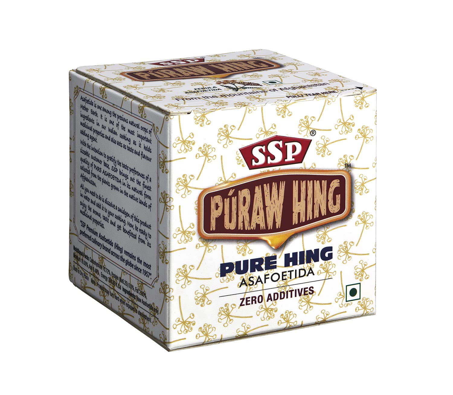 SSP ASAFOETIDA | PURAW (HING) 10 grams | PURE FORM ASAFOETIDA | ZERO Additive | Ultra Strong (B0BNKM9CW1) Amazon Price History, Amazon Price Tracker