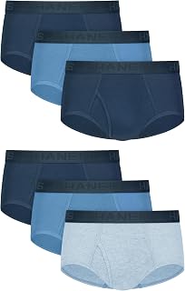 Hanes Men's Underwear Briefs Ultimate Comfortsoft Moisture-Wicking Tagless Cooling Multipack