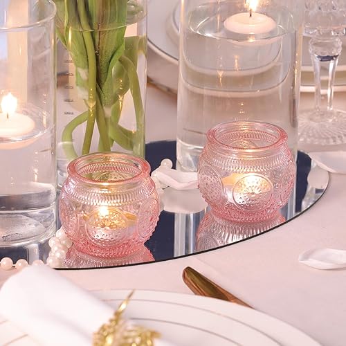 Miniatura 39 de 12 portavelas votivas doradas, portavelas de té dorado para centros de mesa, portavelas de té para bodas, despedidas de soltera, aniversario