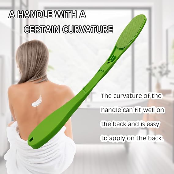 SFFTCYY&ZGTJ Lotion Applicator for Back | Applicator to Put Lotion on Back,Lotion Back Applicator,Back Cream Applicator,pink (Green)