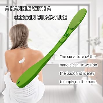 SFFTCYY&ZGTJ Lotion Applicator for Back | Applicator to Put Lotion on Back,Lotion Back Applicator,Back Cream Applicator,pink (Green)