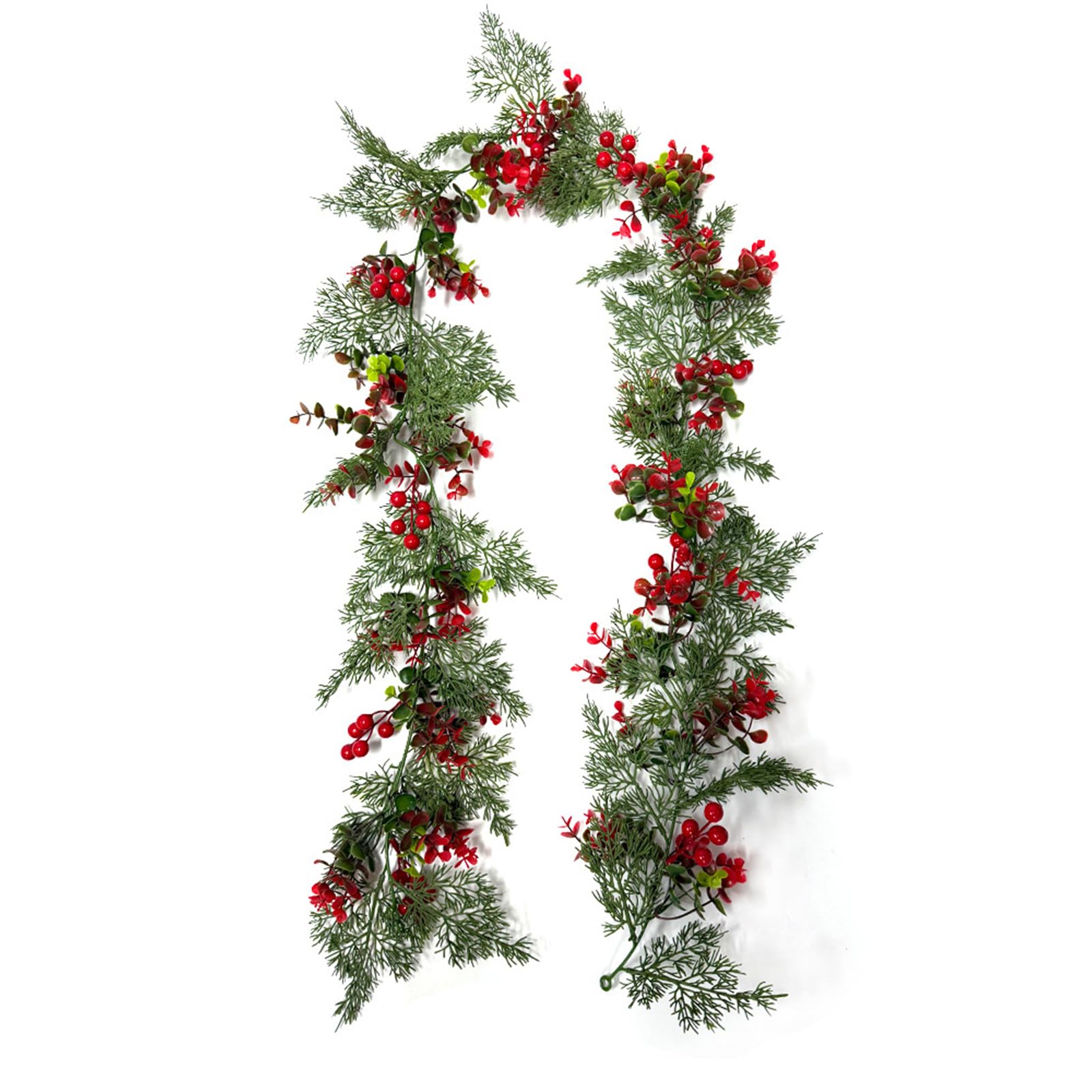 carotoe Realistic Berries Plant Artificial Plant Hanging Decoration for Mantels Dining Table Living Room Christmas Decoration Holiday