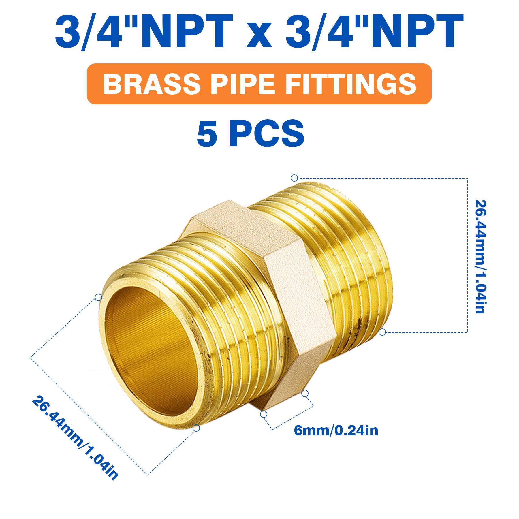 1 PZ 1/8" 1/4" 3/8" 1/2" 3/4" 1" -2" BSP Femmina A Maschio 45 Gradi - Foto 12