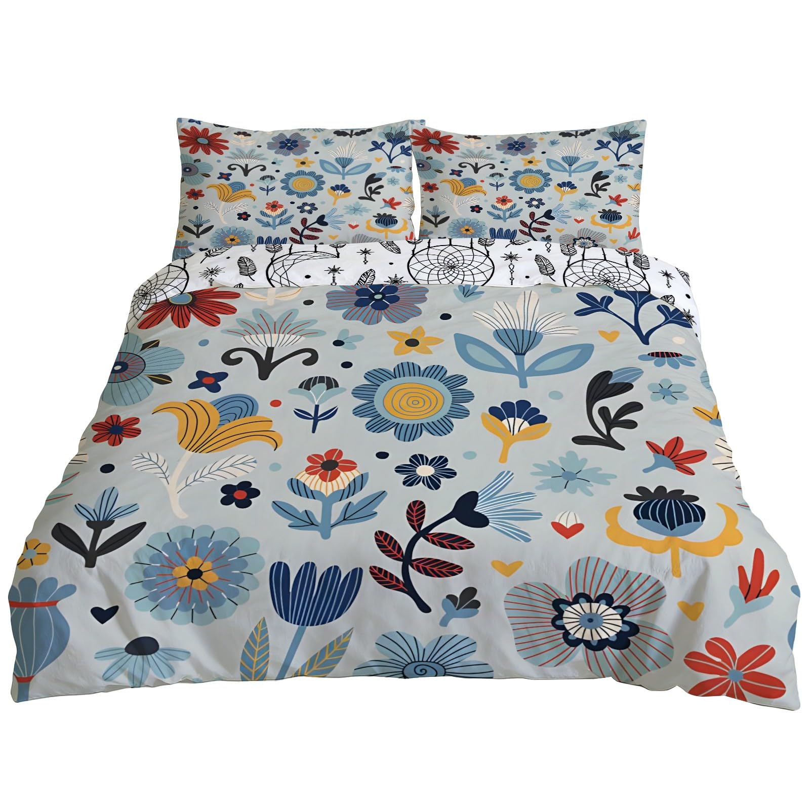 Housse de couette 240x220 bleu clair pour transformer l'ambiance de votre chambre