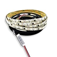 Vista 7 de MEIRIYFA 4Pin Mini RGBW LED regulador de atenuación - 12V/24V atenuador de luz de tira con control de brillo (5PCS)