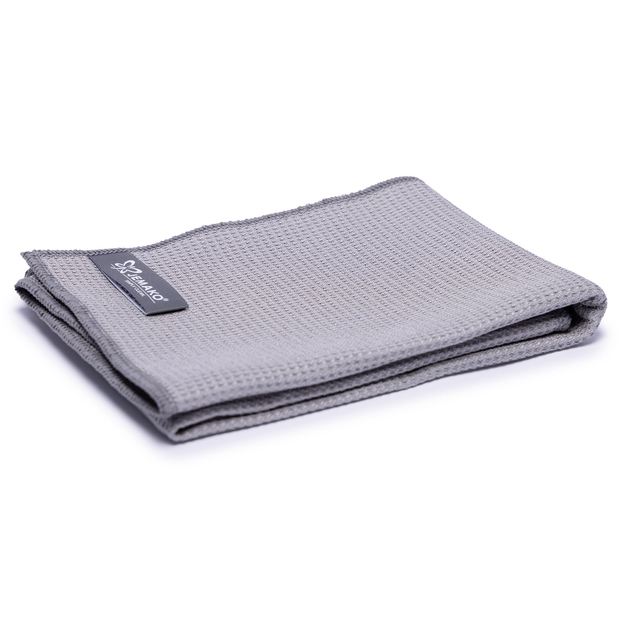 Jemako Set húmedo y seco gris, paño seco y Profituch Plus S – paños de microfibra para tu hogar – perfecto para ventanas, vidrio, azulejos, vajilla y cerámica – Limpieza de ventanas sin rayas