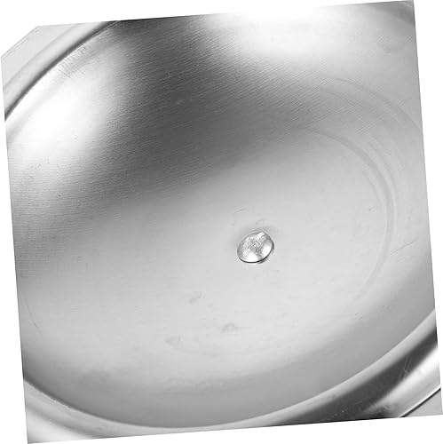 Miniatura 6 de Tapa de repuesto universal para ollas, sartenes y sartenes, tapa multiusos con templado y borde que se adapta a varios tamaños de utensilios de