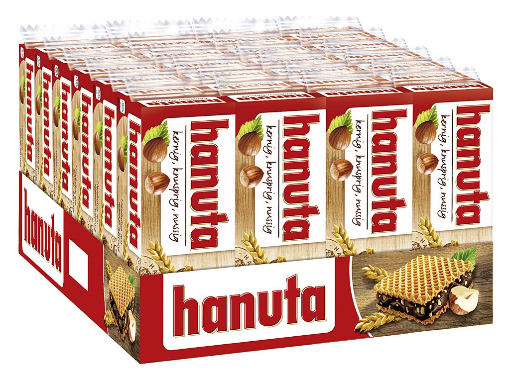 Ferrero Hanuta, 24er Pack (24 x 10 Stück Packung)
