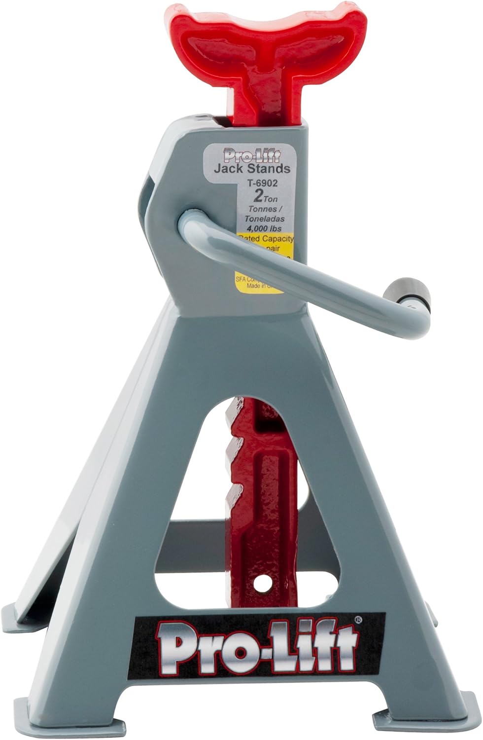 Pro-LifT T-6902 Grey Jack Stand - 2 Ton Capacity : Automotive