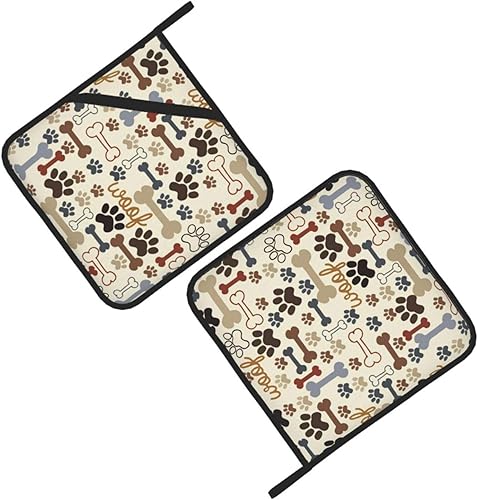 Miniatura 3 de Soportes para ollas con patas de perro para cocina, resistentes al calor, para cocinar, hornear, asar a la parrilla, microondas