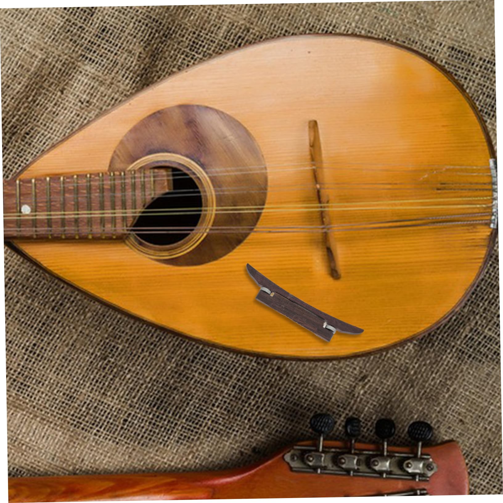 OFFSCH 3pcs Mandolin Bridge Rosewood Material for Mandolin Lovers Service Life