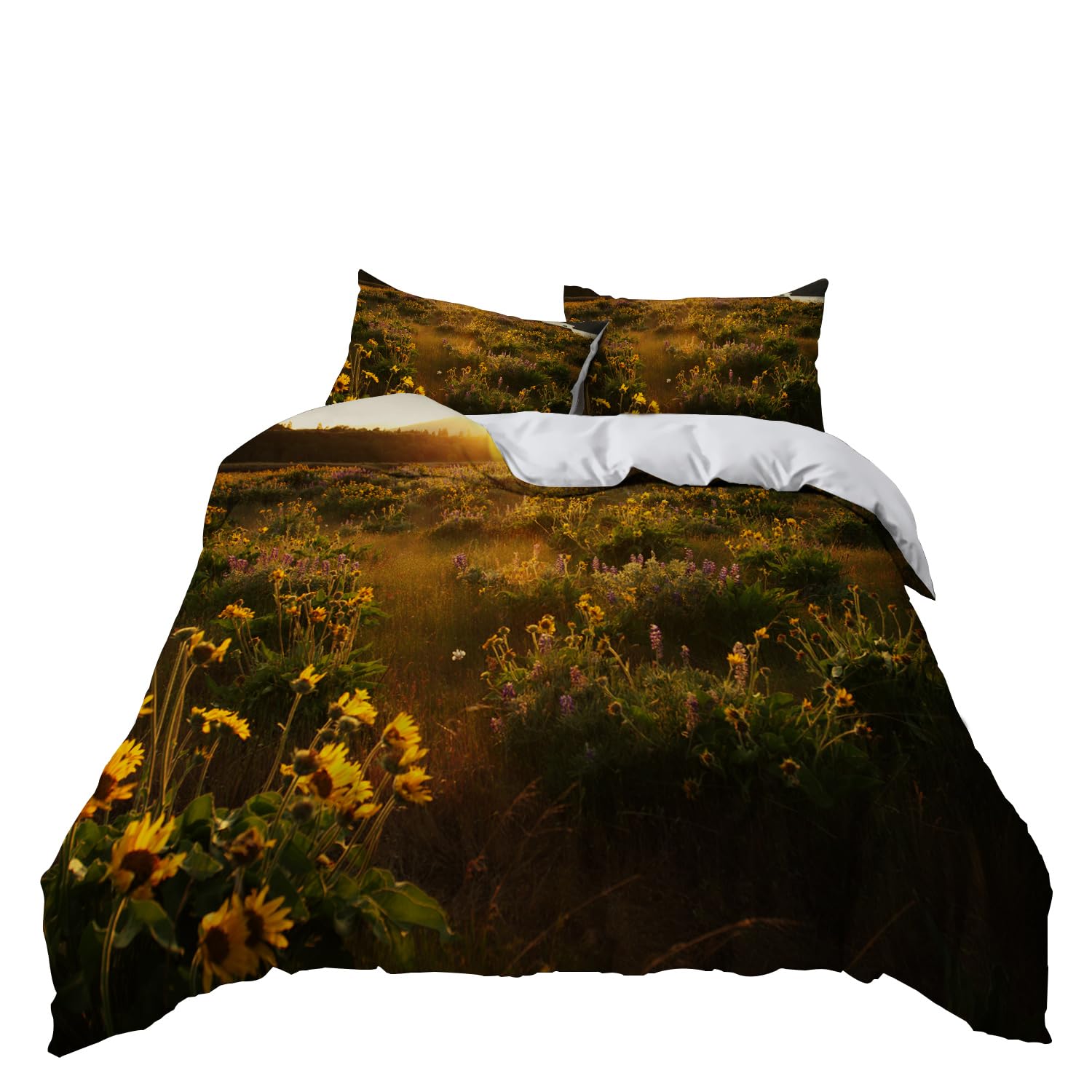 Parure de lit 220x240 avec fermeture éclair pour un lit d'adulte facile à border